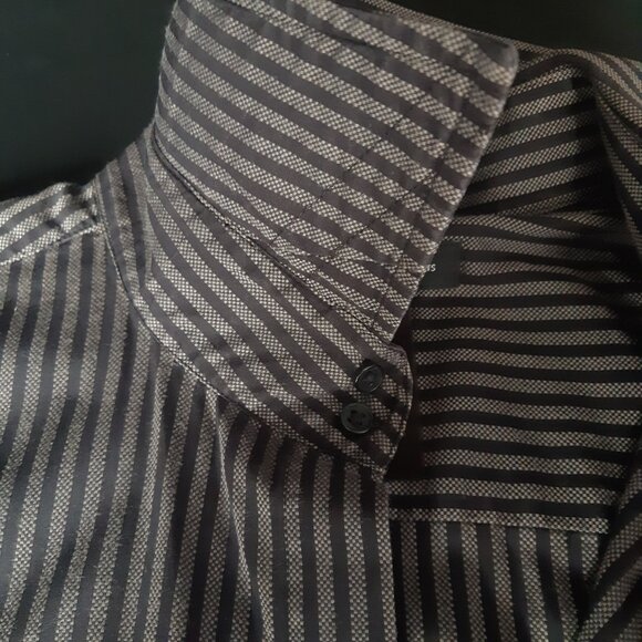 INC International Concepts SZ M Bengal Striped 100% Cotton Men's Button Up Shirt - Picture 5 of 15